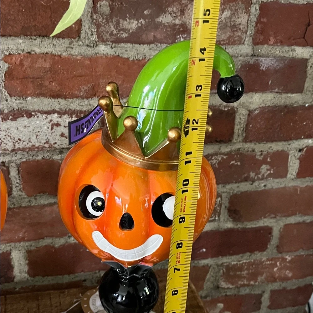Festive Orange Pumpkin Decor by [Brand] - Picture 11 of 13